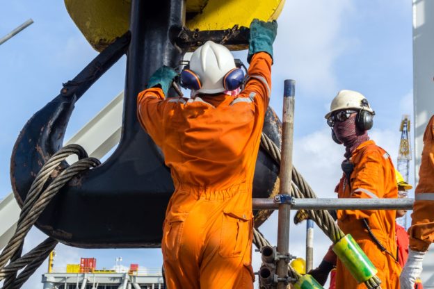 Safety tips offshore oil rig
